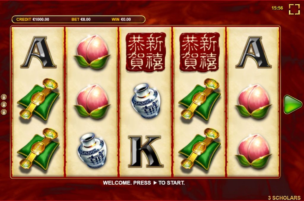 World of 3 Scholars Slot Game