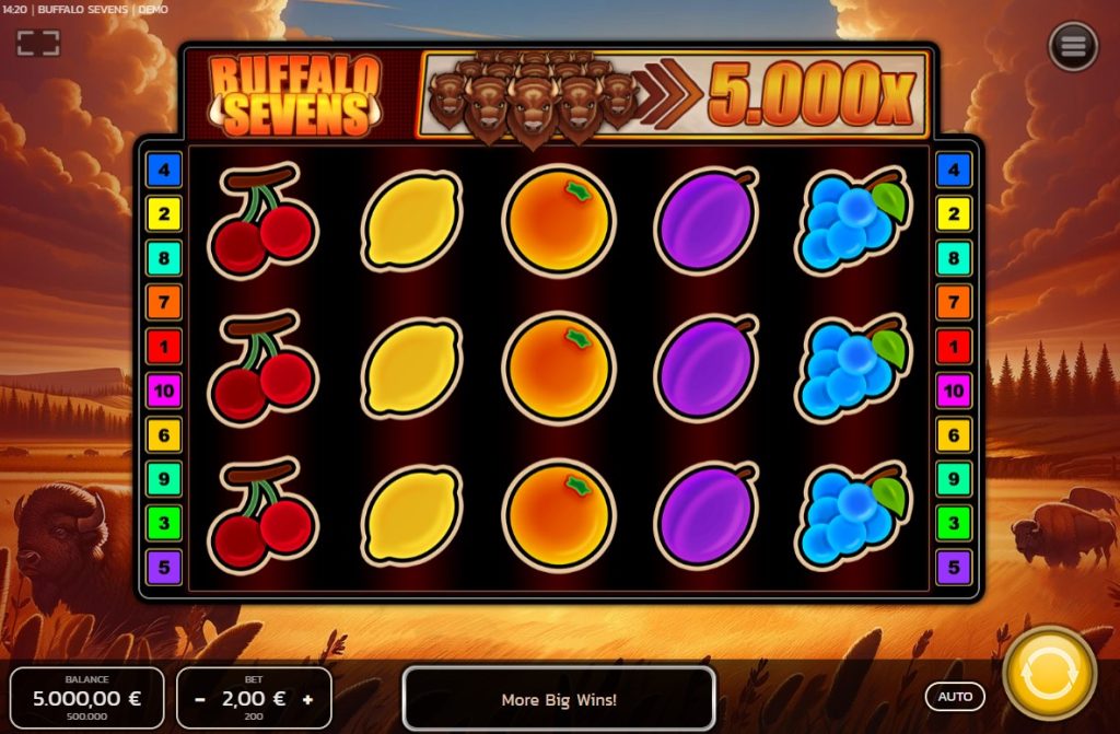 Buffalo Sevens Slot Game Review