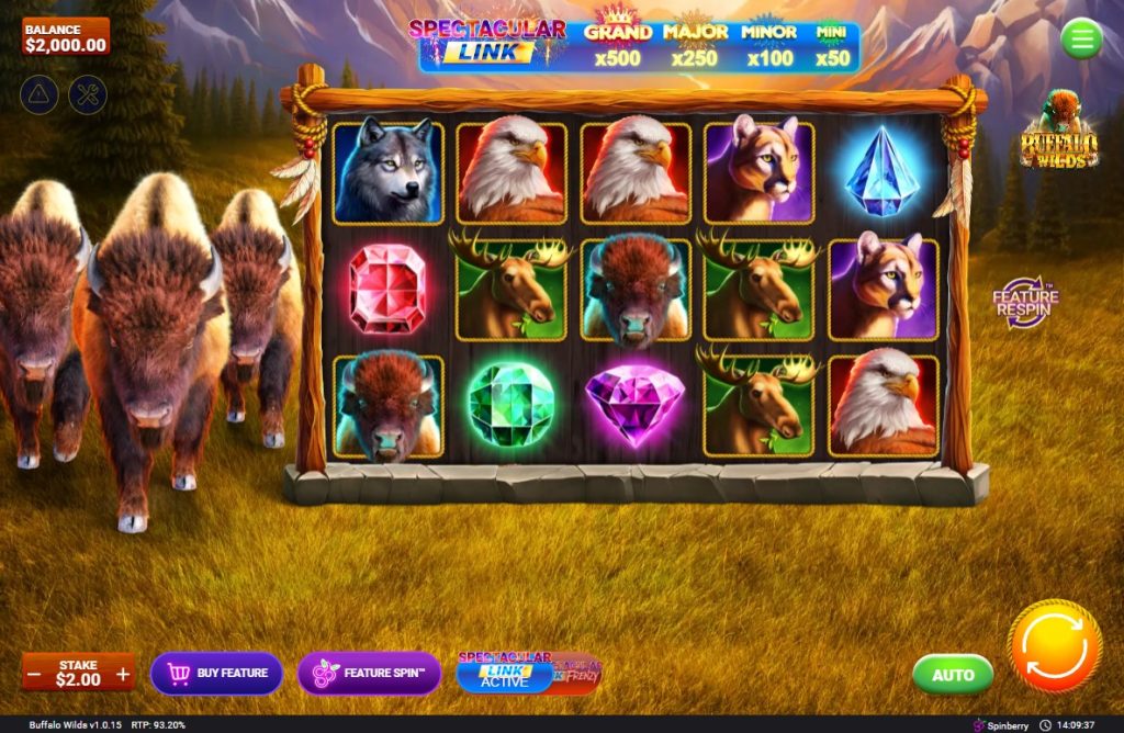 Buffalo Wilds Slot Game