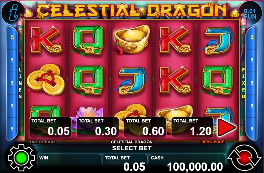 Celestial Dragon Slot Online