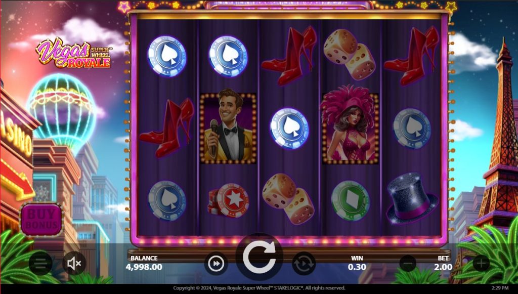 Vegas Royale Super Wheel Slot