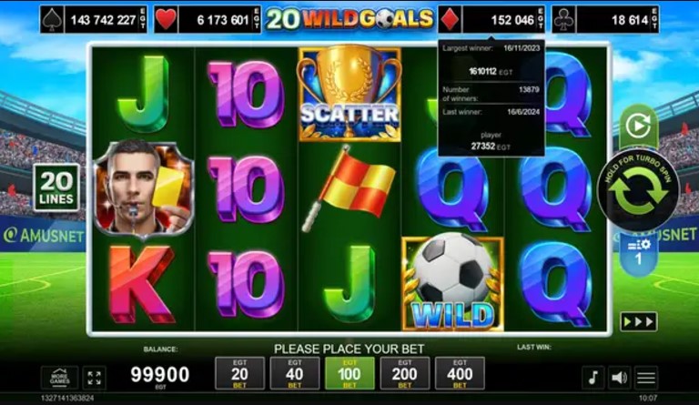 A Guide to 20 Wild Goals Slot
