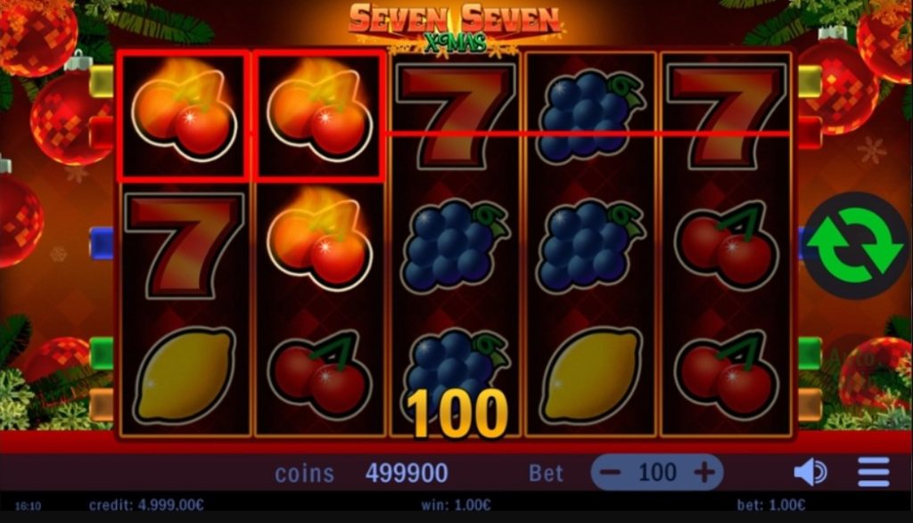 Seven Seven Xmas Online Casino Slot Game