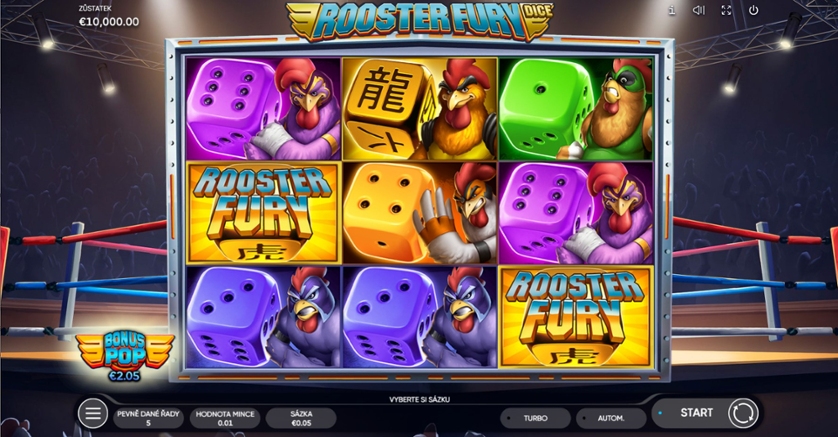 Rooster Fury Dice: A Fun and Exciting Online Casino Slot Game